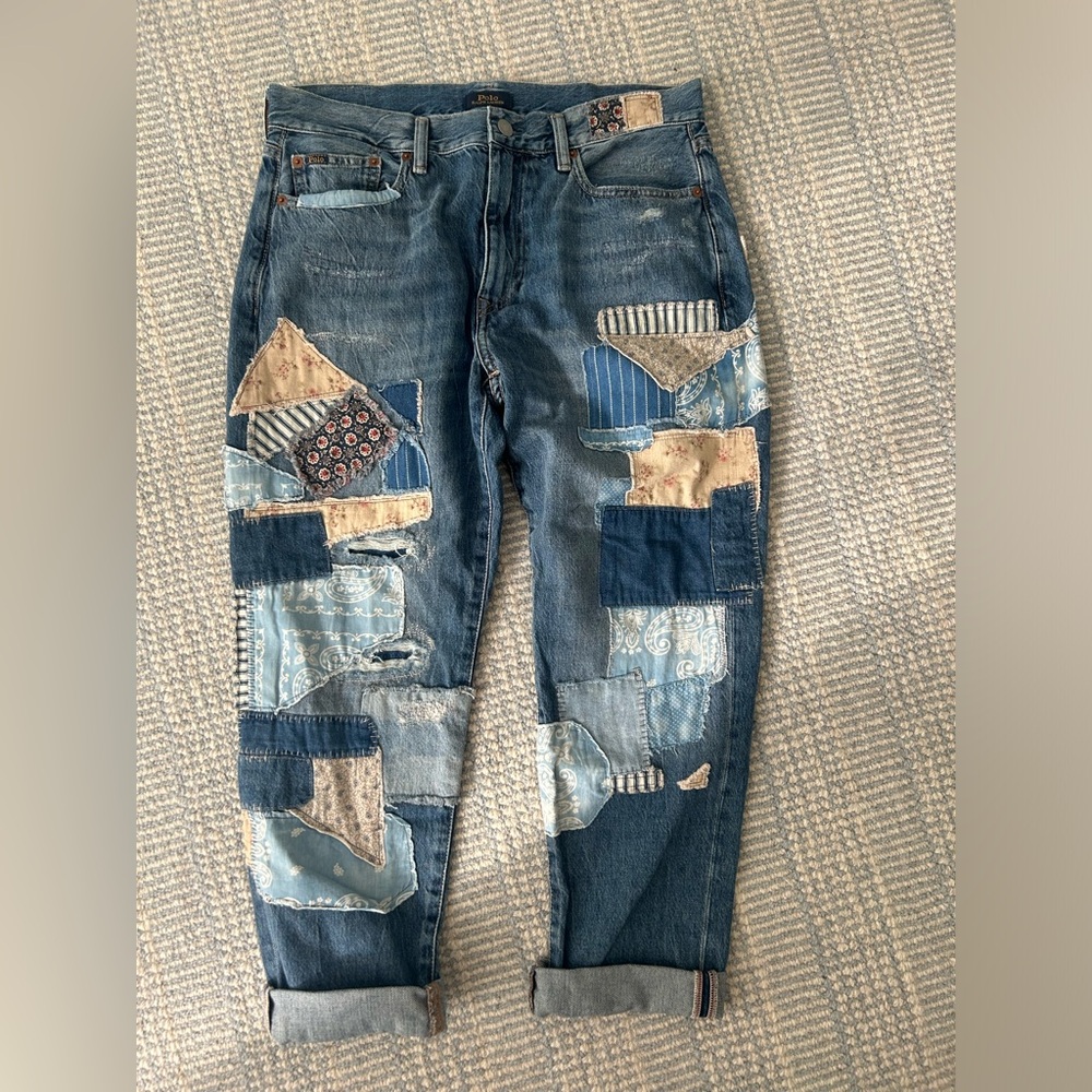 Polo Ralph Lauren patch jeans